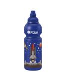 Fizzii children's and leisure drinking bottle 600 ml (leak-proof with carbonic acid pollutant-free dishwasher-safe motif: space) - Buy Online on SooperMarket.com