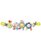 Fehn stroller chain baby mobile caterpillar Color Friends - Babyobile chain with sweet caterpillar figure - baby toys for flexible hanging - stroller toys for babies and toddlers from 0+ months - Buy Online on SooperMarket.com