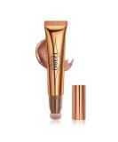 Go Ho Liquid Highlighter Wand - Cream Makeup Stick for Glowing Face Illumination - Bronzer Rose #05 - Buy Online on SooperMarket.com