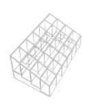 XINGLIAN 24 Slot Clear Lipstick Holder Lipstick Organizer for Lipstick  Bottles - Buy Online on SooperMarket.com