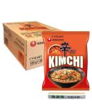 Nong Shim Kimchi Ramyun Instant Noodle Soup Halal 120g (Pack of 20) Include Extra Bonus 20 Packs Samyang Carbonara Noodle 130g - Buy Online on SooperMarket.com