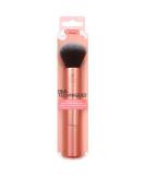 Real Techniques Everything Face Makeup Brush, Flawless Finish, Streak Free Makeup Application, For Foundation, Concealer, and Powder Makeup Application, Orange,1 Count Everything Face Powder & Liquid Foundation Makeup Brush - Buy Online on SooperMarket.com