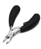 BEZOX Precision Toenail Clippers for Thick or Ingrown Toenails- Podiatrist- Professional Large Nail Clipper Grooming Tool - W/Metal Box/Spare spring Light Black - Buy Online on SooperMarket.com