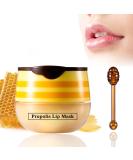 Honey Lip Mask: Bee Balm Lip Balm for Dry Lips - Lip Moisturizing & Exfoliating Treatment - 1PCS - Buy Online on SooperMarket.com