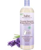 Babo Botanicals Calming Plant-Based 3-in-1 Bubble Bath, Shampoo & Wash - With Lavender & Organic Meadowsweet - For Babies, Kids & Adults With Sensitive Skin - EWG Verified - 15 Fl. Oz. 15 Fl Oz (Pack of 1) - Buy Online on SooperMarket.com
