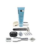 Deluxe Omnishaver Kit - Fastest Head Legs & Body Shaving | Eco-Friendly Alternative to Disposable Razors | Self-Cleaning with Shave Butter & Replacement Cartridge - Buy Online on SooperMarket.com
