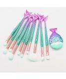 Makeup Brush Set 11Pcs Eye Makeup Brushes, Eyeshadow Concealer Eyeliner Brow Blending Brush Tool - Buy Online on SooperMarket.com