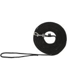 Trixie drag line S - M 10 m 5 mm in black - long dog leash for training and outdoor - for small to medium -sized dogs - 19761 black 10 m/ 5 mm - Buy Online on SooperMarket.com