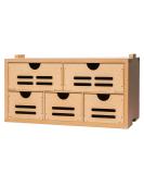 Bucasso Wooden Model Kit Tool Storage Rack  Wooden Paint Rack with MDF Material  Model Tool Kit Organizer  Paint Organizer  Craft Supplies Storage  Brush/Tool Holder for Tamiya Gundam Tools  GK2 - Buy Online on SooperMarket.com