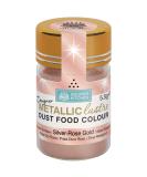 Squires Kitchen Metallic Lustre Dust - Silver Rose Gold 5.5g - Buy Online on SooperMarket.com