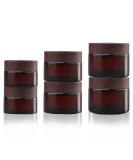 Tuakimce 6-Piece Glass Cream Can Set - 15ml & 30ml Clear Containers with Lids - Ideal for Cosmetics Creams and Lotteries - Buy Online on SooperMarket.com