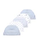 Newborn Baby Hat | 100% Cotton Blue Cap for Boys and Girls 0-6 Months - Buy Online on SooperMarket.com