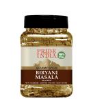 Pride of India Indian Biryani Masala Seasoning Spice - 8 oz Medium Dual Sifter Jar - Vegetarian & Vegan-Friendly - Perfect for Layered Vegetable and Meat Pilaf - Buy Online on SooperMarket.com