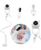 MYPIN Baby Monitor Holder Universal Flexible Baby Monitor Mount Baby Monitor Camera Indoor Cameras Monitor Stand(Baby Monitor not Included) White - Buy Online on SooperMarket.com