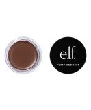 e.l.f. Putty Bronzer - Creamy & Highly Pigmented Formula for Long-Lasting Bronzed Glow - Infused with Argan Oil & Vitamin E - Beach Please! - 0.35 Oz - Buy Online on SooperMarket.com