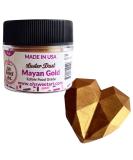 MAYAN GOLD Edible Luster Dust - Pharaohs Gold - 4g Container | Oh! Sweet Art Corp - Buy Online on SooperMarket.com