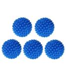 KOMUNJ 5 Pcs Laundry Tumble Dryer Balls - Reusable Plastic Balls for Speeding Drying and Reducing Creases - Buy Online on SooperMarket.com