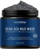 New York Biology Dead Sea Mud Mask for Face and Body with Stem Cell and Collagen - Spa Quality Pore Reducer for Acne, Blackheads and Oily Skin, Natural Skincare for Women, Men - Tightens Skin - 4 oz 4 Ounce (Pack of 1) Col… - Buy Online on SooperMarket.com