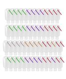 50 Pack 50ml Travel Plastic Keychain Bottles - Portable Leakproof Squeeze Containers for Lotion and Soap - Refillable Empty Bottles - $0.89/count - Buy Online on SooperMarket.com
