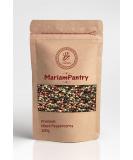 Premium Mixed Peppercorns 100g Whole Dried (Black White Red Green) - by MariamPantry in Resealable Kraft Bag Pouch 100.0 grams - Buy Online on SooperMarket.com