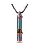 TISUR Titanium Emergency Whistle,EDC Safety Whistles Necklace Loud up to 120db,Survival Whistles for Survival,Hiking,Camping,Pets Training Texture Purple - Buy Online on SooperMarket.com