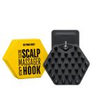 Tooletries - Scalp Massager & Hook - Silicone Toiletry Scrubber & Holder, Shower & Bathroom Accessory - Features Silicone-Grip Technology, Removable & Reusable - Buy Online on SooperMarket.com