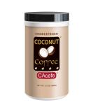 CAcafe Coconut Coffee Unsweetened Colombian Coffee - Antioxidant Rich, Natural Energy Boost - No Added Sugar, Creamy Drink Mix - Perfect for Iced or Hot Drinks - Stress Relief - 12.07oz Jar - Buy Online on SooperMarket.com