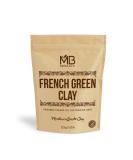 MB Herbals French Green Clay 8 oz | 0.5 lb / 227 Gram | 100% Pure Montmorillonite Clay | Absorbs Excess Oil | Detoxifies Skin | Recommended For Oily Skin | No Chemical Preservatives - Buy Online on SooperMarket.com