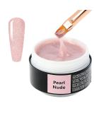 Sincero salon assembly gel for Geln gel - Pearl Nude - UV gel for nail extension and modeling - nail art gel nail - acrylic gel for nails - color gel for gel nails - sealing gel for Geln gel - 15ml 15 ml (1 Pack) Pearl nude - Buy Online on SooperMarket.com