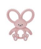 Dr. Brown's Flexees Pink Bunny  Soft 100% Silicone Baby Teether  BPA Free  3m+ Bunny  Pink 1 Pack - Buy Online on SooperMarket.com
