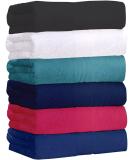 QUBA LINEN Bamboo Cotton Bath Towels - 6 Pack 27x54 Inch | Ultra Absorbent Towels for Pool, Spa, Gym | Lightweight & Soft Towels for Bathroom - Buy Online on SooperMarket.com