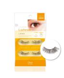 Buy DUP Lashever Long Series False Eyelashes - Natural Looking Lightweight & Comfortable - 2 Pairs Long 204 Brown Mix - International Shipping Available - Buy Online on SooperMarket.com