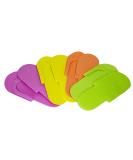 JOVANA 36 Pair Disposable Foam Pedicure Slippers - Multi Color Flip Flop for Salon Nail Spa - Buy Online on SooperMarket.com