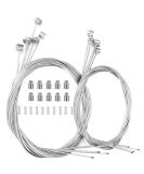Hapleby 10PCS Premium Bike Brake Cable, Professional Bicycle brake line for Mountain, Free For End Caps and End Ferrule - Buy Online on SooperMarket.com