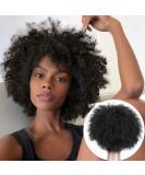 Faddishair Short Afro Wigs for Black Women Bouncy Fluffy Kinky Curly Human Hair Wigs - International Shipping Available - Buy Online on SooperMarket.com