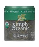 Certified Organic Dill Weed - 0.14 oz | Simply Organic Cut & Sifted Anethum graveolens L - Buy Online on SooperMarket.com