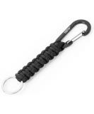 Eotw Paracord Karabiner Personalized Karabinerhaken D Ring Corriel Key Ring for motorcycle auto camping hiking men women 1 black - Buy Online on SooperMarket.com