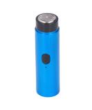 Portable Mini Electric Shaver for Men - Rechargeable Quiet Self-Sharpening | Ideal for Travel & Home Use (Blue - Buy Online on SooperMarket.com