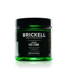Brickell Men's Renewing Face Scrub for Men, Natural and Organic Deep Exfoliating Facial Scrub Formulated with Jojoba Beads, Coffee Extract and Pumice, 4 Ounce, Scented 4 Ounce (Pack of 1) - Buy Online on SooperMarket.com