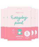 FACETORY Pearl Radiance Boosting Mask - Pack of 5 | Soft Form-Fitting Face Mask for All Skin Types | Strengthening, Balancing, and Illuminating Formula | No Harsh Chemicals - Buy Online on SooperMarket.com
