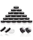 3g Cosmetic Sample Jars with Lids - 50pcs Empty Makeup Containers BPA-Free Black - 50 Count - Buy Online on SooperMarket.com