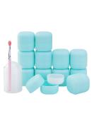 0.25 oz(7g) Empty Lip Balm Square Containers Tubes Refillable Chapstick Bulk 12 Pieces for Make Natural Lip Balm Lip Care - DIY & BPA FREE (Blue) - Buy Online on SooperMarket.com