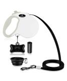 Buy Philorn 5m Reflective Retractable Dog Leash - Flexible Non-Slip Handle One-Button Lock for Medium to Large Dogs up to 50kg - International Shipping Available - Buy Online on SooperMarket.com