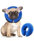 QIYADIN Soft Dog Recovery Collar | Adjustable Inflatable Pet Cone for Cats & Dogs | Prevent Biting & Scratching - Medium - Buy Online on SooperMarket.com