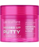 Lee Stafford Hair Styling Pomade | Messed Up Putty - Lightweight Texturizing Wax for All Hair Lengths Firm Hold 1.7 Fl Oz - International Shipping Available - Buy Online on SooperMarket.com