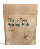 Organic Coarse Grain Mountain Spring Salt - 7oz Pouch for Grinder Refill and Pinching | Toxin-Free - Buy Online on SooperMarket.com