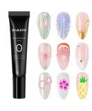 Buy RARJSM 3D Sculpting Gel - Premium Rhinestone Glue for DIY Nail Art Clear UV LED Curing Gel for Manicure Designs - Buy Online on SooperMarket.com