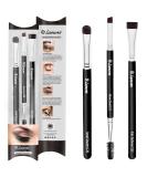 Eyebrow brush eyelash brush eyes brush set - make -up eyebrow brush set for applying eyeshadow pomade eyeliner gel wax - thin fine slanted hard - Buy Online on SooperMarket.com