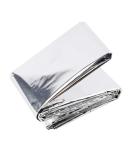 Emergency Foil Camping Blanket 130cm x 210cm - Ideal for Hiking & First Aid - Buy Online on SooperMarket.com