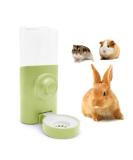 Rabbit Water Bottle Green 600ml/21oz Hanging Water Dispenser Feeder Cage Crate Hutch Bunny Puppy Cat Chinchilla Ferret Guinea Pigs Squirrel Hedgehog - Buy Online on SooperMarket.com
